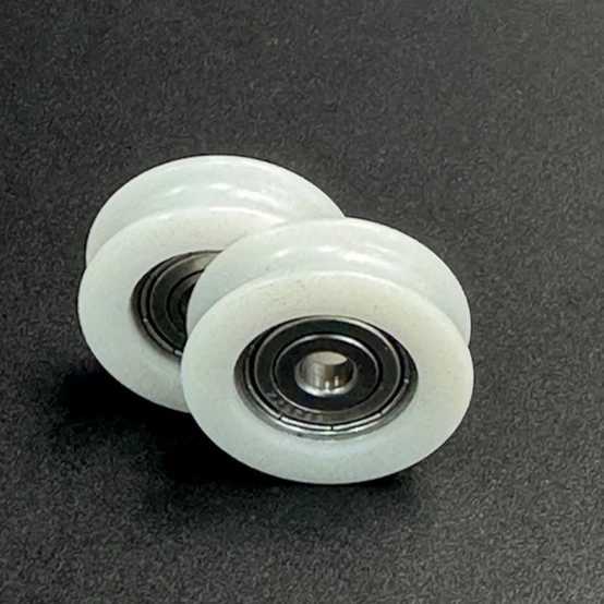 

4pcs/10pcs OD24mm U Groove Type POM Pulley Wheel shower box S627Z bearing Pulleys For Door /Windows/Shower low noise 2025 new