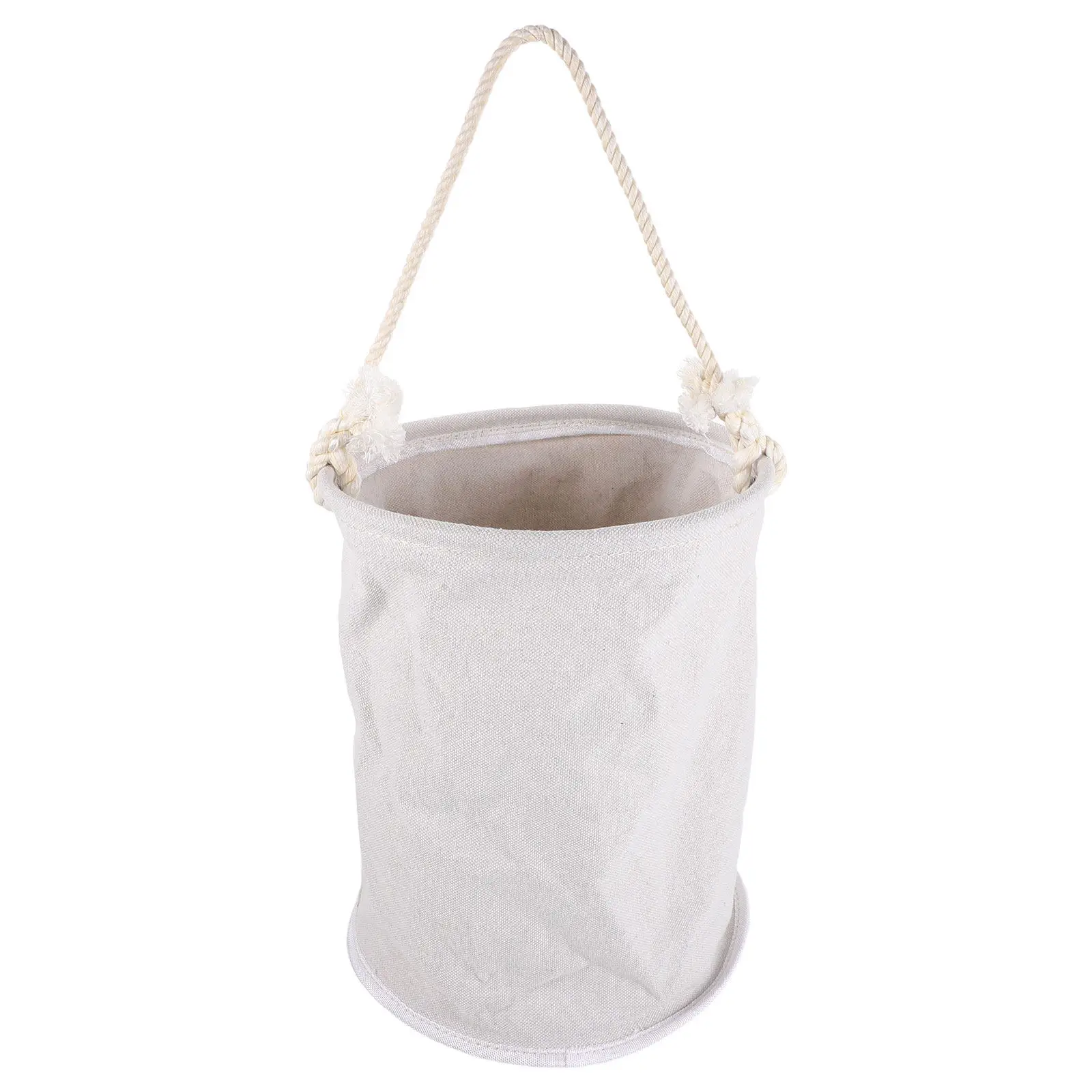 Electrician Tool Bag Canvas Bucket Heavyduty Cylinder Organizer Rope Handle Multipurpose Maintenance Tools Storage Pouch