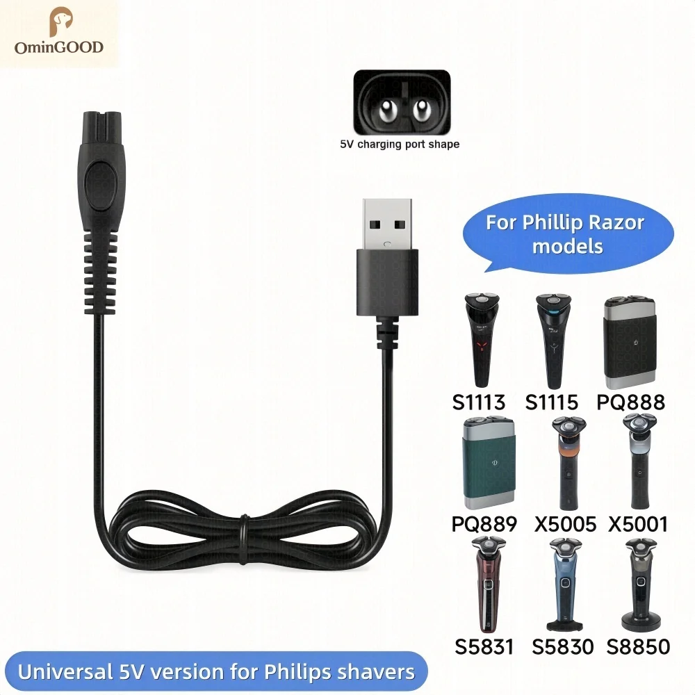 

Charger For Philips Norelco Shaver MG9520/50 MG7910/49 MG5910/49 PQ888 PQ889 S1112 S1118 QP2724/90 QP2834/70 S2313 X5000 S5831
