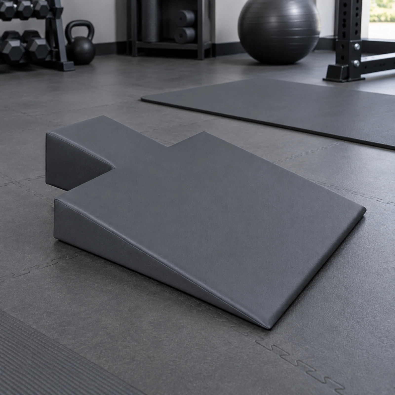Pilates Core Bed Wedge Cushion Firm Cushioning Pilates Wedge Cushion Supportive Sloped for Pregnant People, Mobility Work