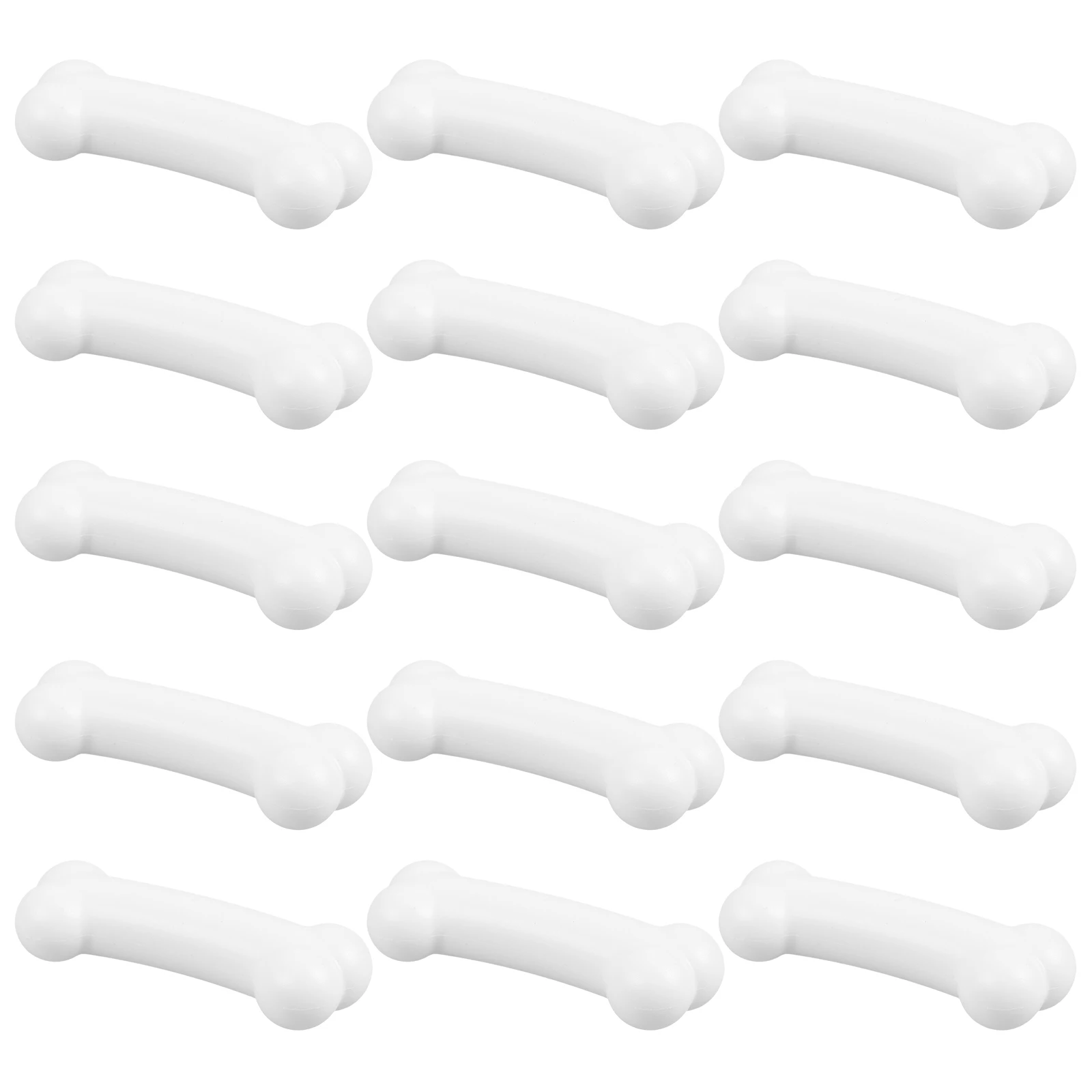 50-delige botten gesimuleerde rekwisieten nep Halloween decorbenodigdheden wit voor desktop kleine simulatie