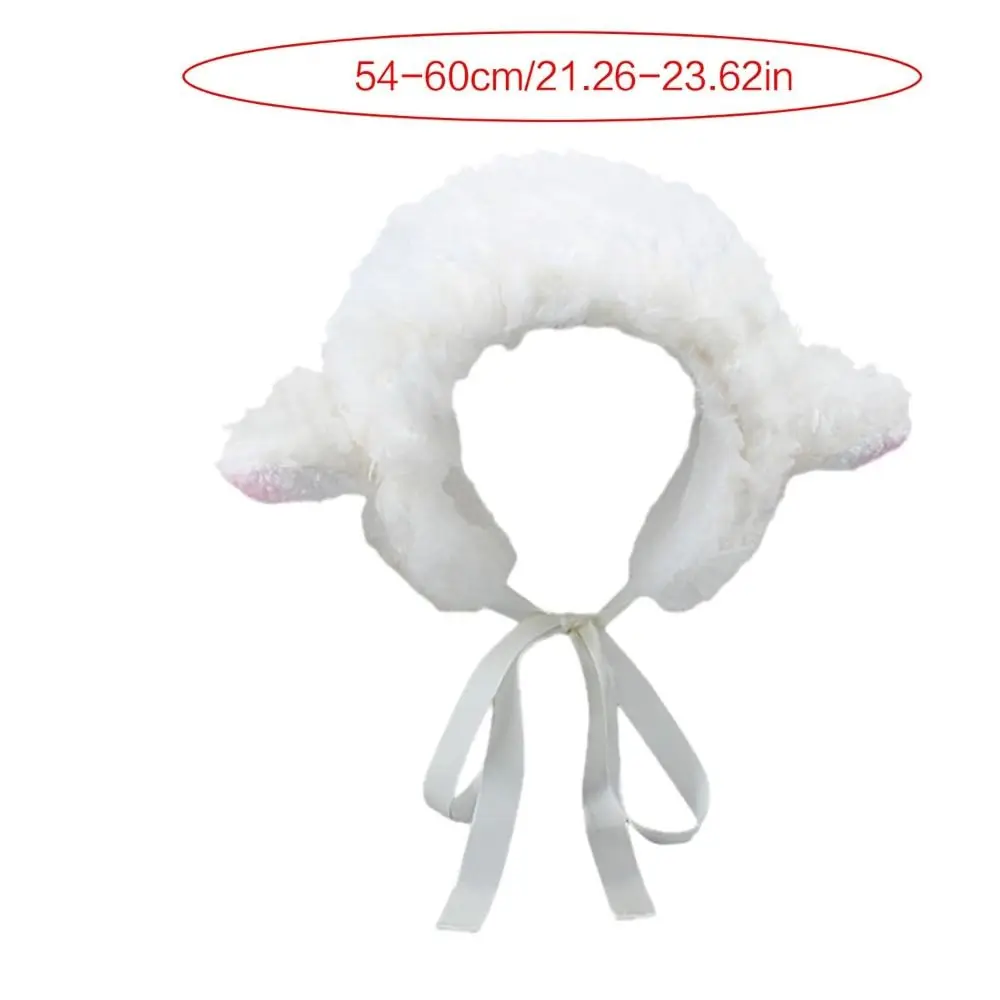 Hot Furry Lamb Ear Warm Headband With Earflaps Cute Ear Warmer Sheep Ear Soft Winter Ear Muffs For Head Wrap