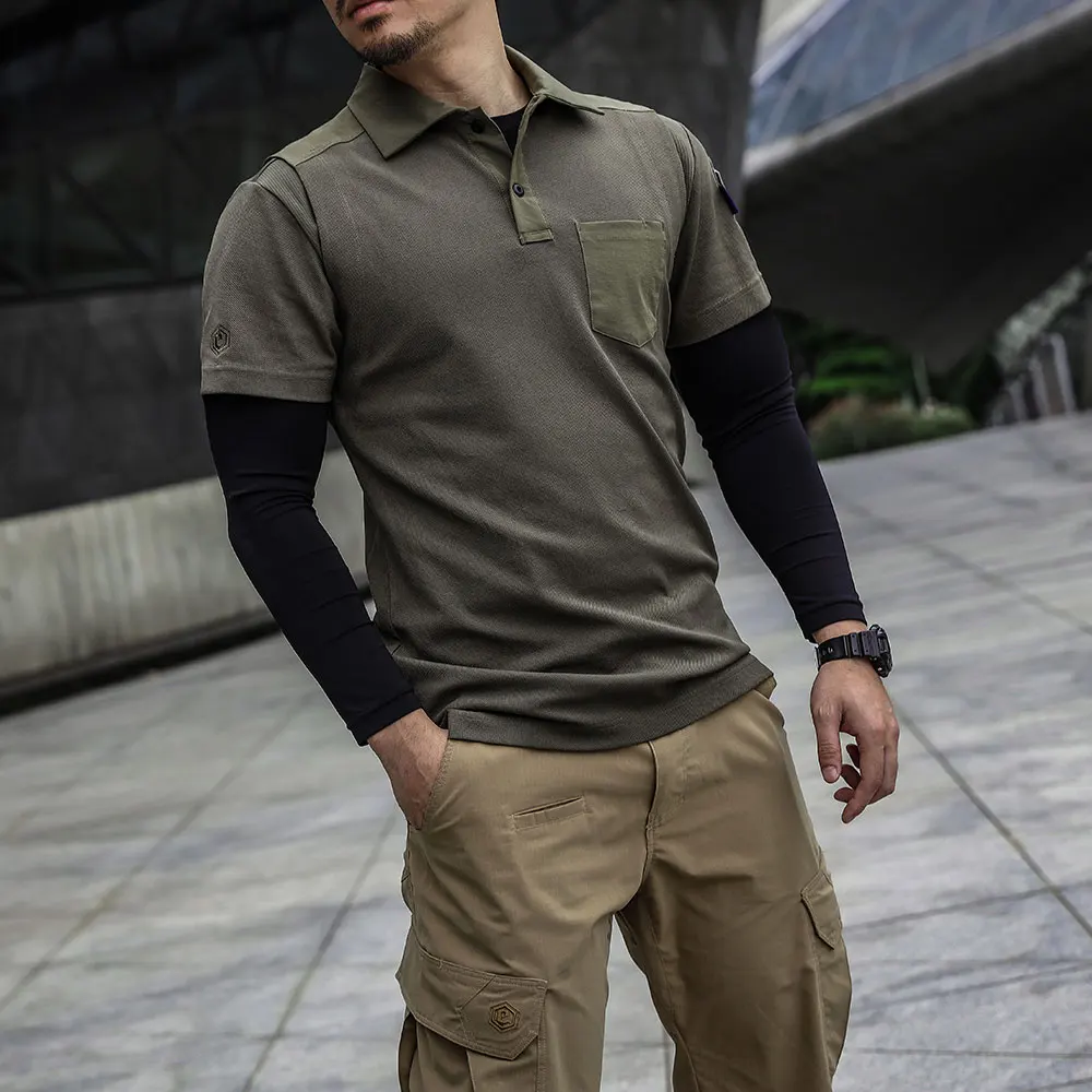 Emersongear Polo táctico Mayfly Blue Label manga corta outdoor - imagen 4