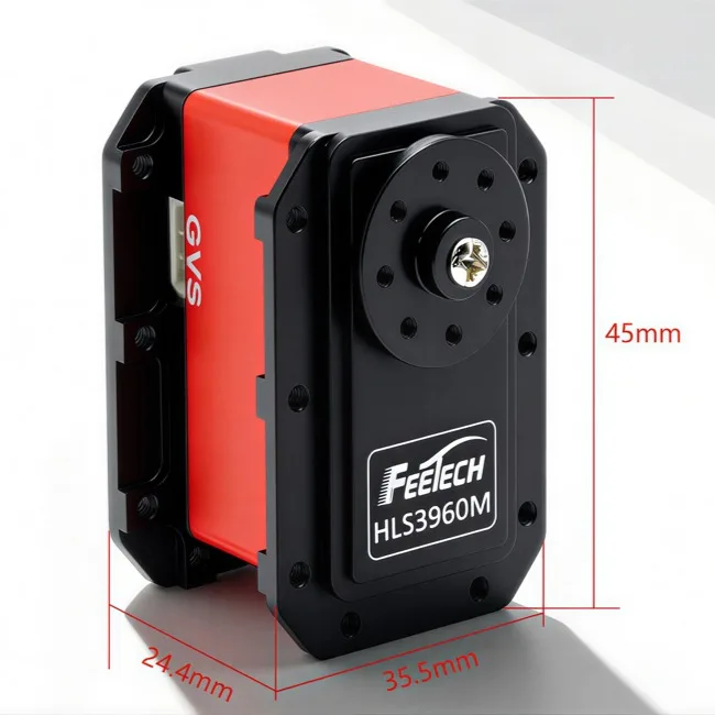 2026 60KG 12V Coreless Motor Torque Control Electronic Protection HLS3960 FeetechServo Robot Arm Joint Finger Flexible Actuator