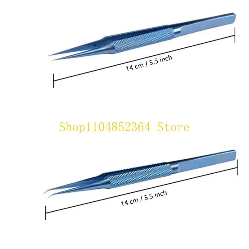 652F Alloy Fingerprint Fly Line Tweezers Wire Copper Soldering Repair on Cell Phone Motherboard High-precision