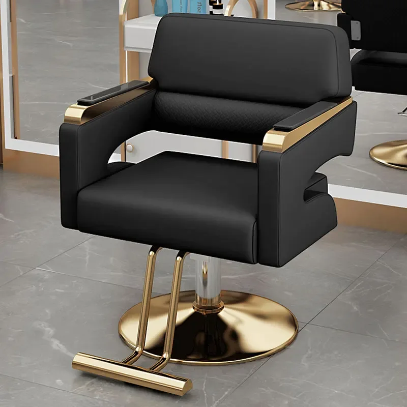 

Women Dressing Barber Chair Aesthetic Portable Cheap Beauty Designed Salon Chair Hairdressing Makeup Silla De Barbero Furniture