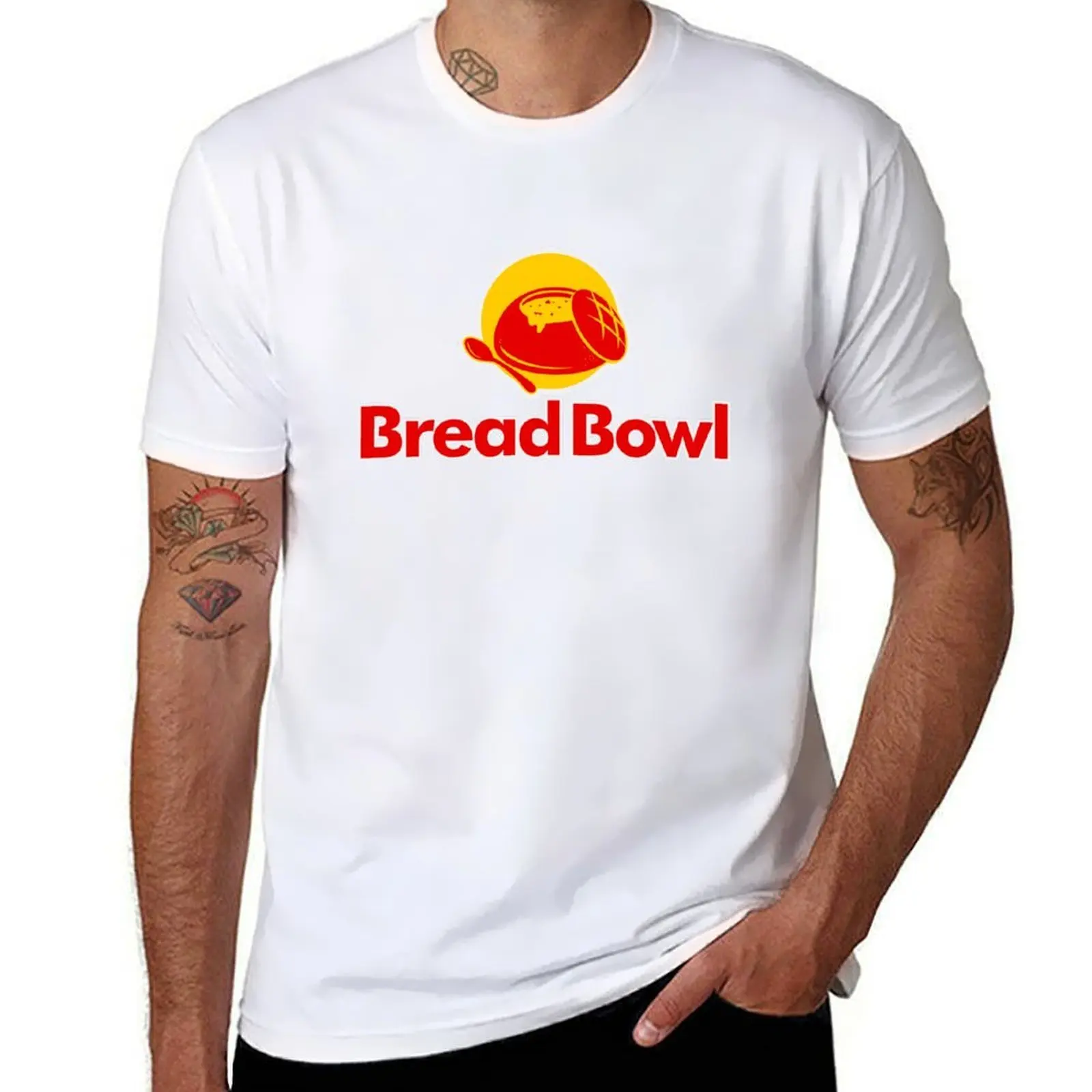 

Bread Bowl T-Shirt anime t shirts for man cotton t shirt pack T-Shirt