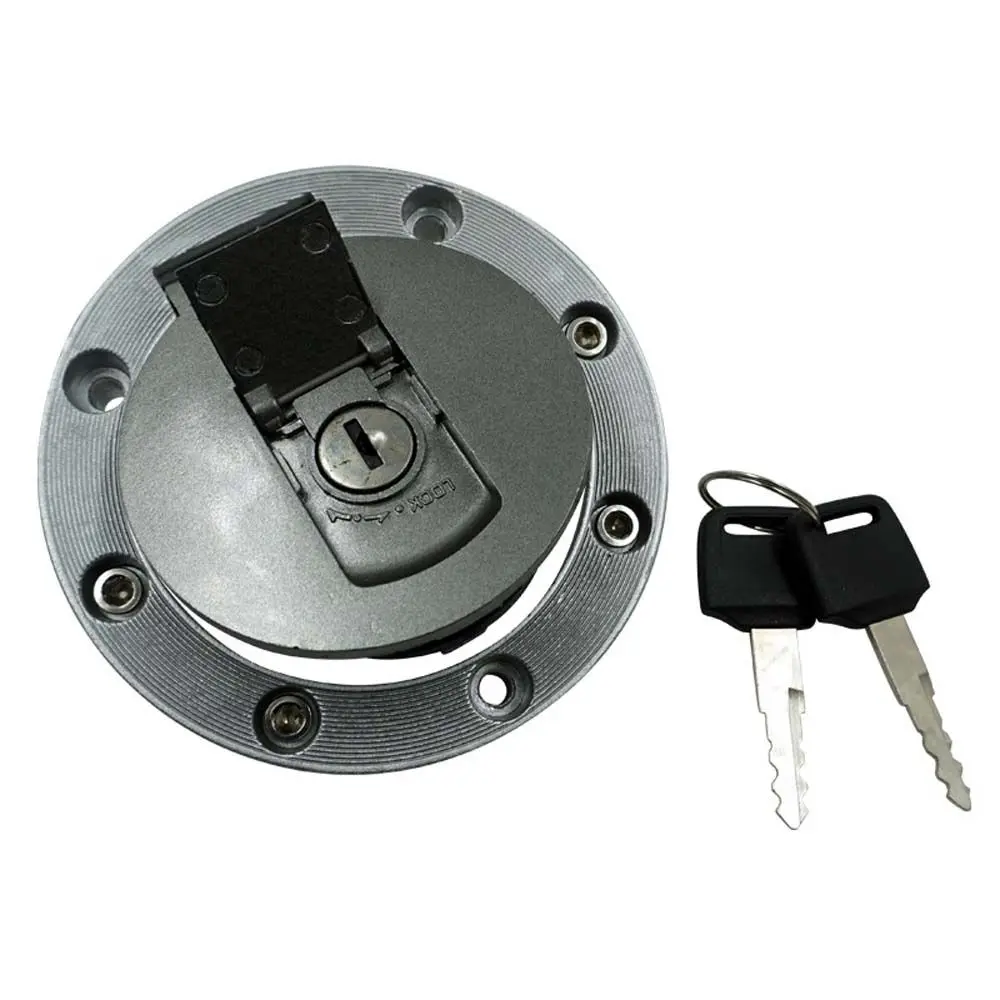 High quality Stainless Steel Motorcycle Parts Motorcycle Gas Tank Cover Fuel Cap Motorbike Oil Tank Cap With 2 Keys