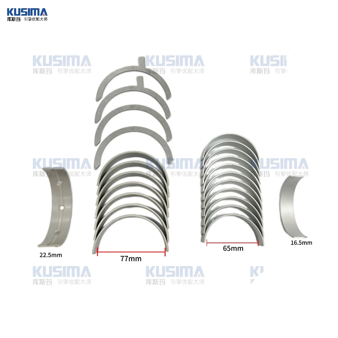 OM642 Crankshaft Main Bearing Connecting Rod Bearing Set Thrust Washers For Mercedes Benz SPRINTER 3.0 Diesel STD 050 025