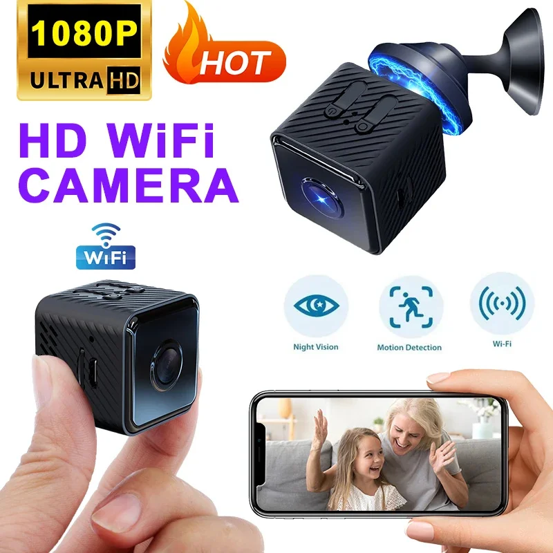 كاميرا فيديو صغيرة محمولة باليد X6D ، كاميرا منزلية لاسلكية ، كشف الحركة ، VCR ، رؤية ليلية ، DV الرياضية ،