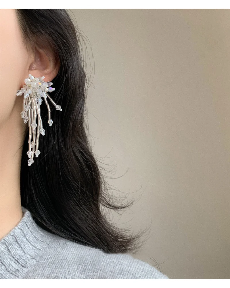 Thumbnail 3 - #68 Latest Tassel Earrings Offers