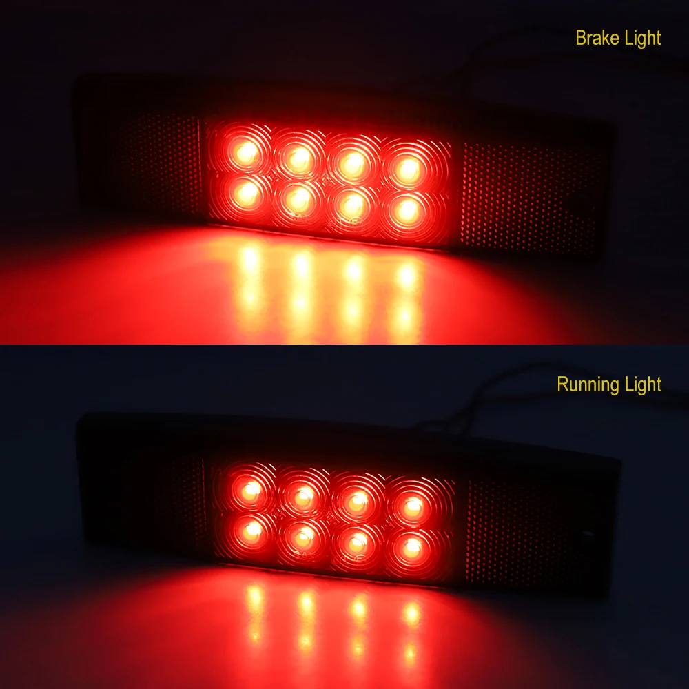 1 زوج LED الفرامل الذيل ضوء الضوء الخلفي ل بولاريس رينجر 400 500 570 800 EFI متوسطة الحجم اكسسوارات استبدال # 2411450 #6