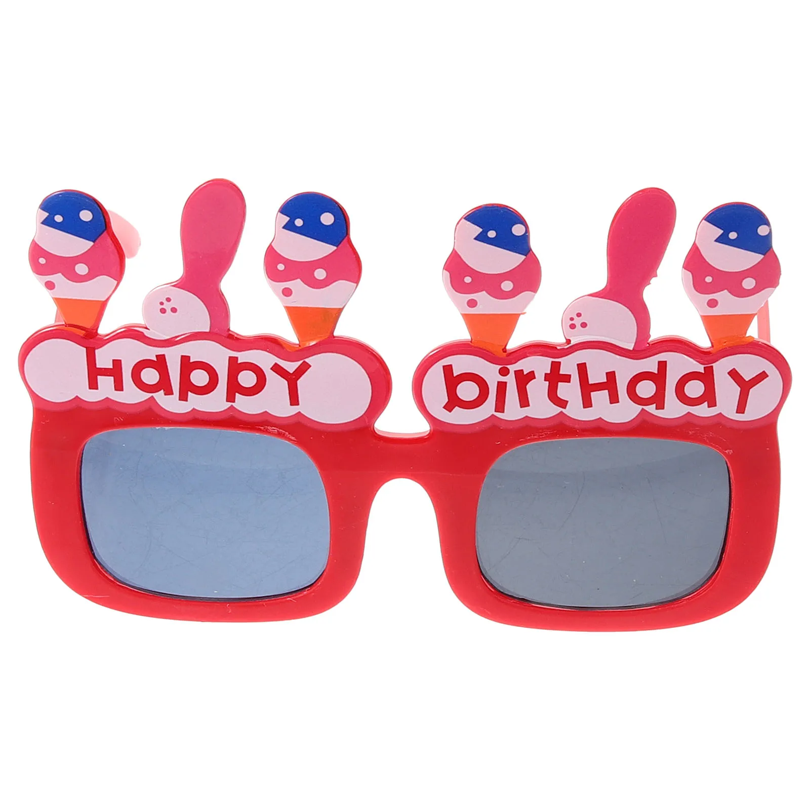 

Birthday Glasses Decorative Sunglasses Gift for Party Creative Novelty Fuchsia Fun