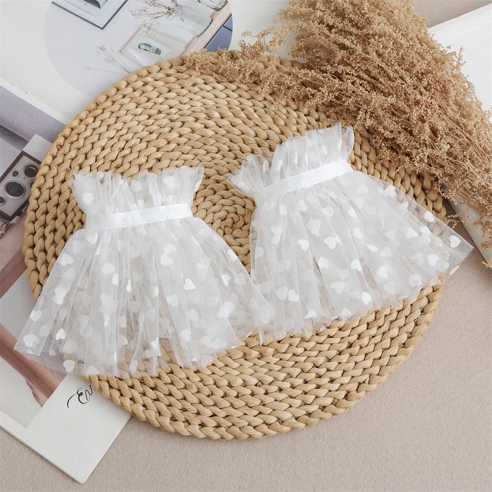 

Soft DIY Detachable Cuffs Black/White Lace Lace Wrist Lace Love Wrist Daily Accessory