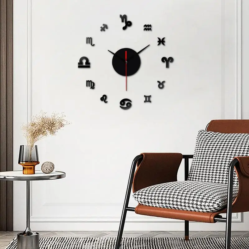 2023 Modern Design Large Wall Clock 3D DIY Acrylic Clocks Fashion Watches Stickers Living Room Home Decor Horloge 12