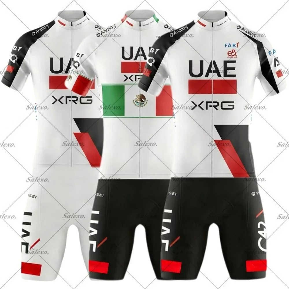 

LASER CUT 2026 UAE TEAM Pogacar-XRGTriathlon Suit SHORTS SLEEVE Skinsuit Summer CYCLING Bodysuit Clothing Maillot Ropa Ciclismo