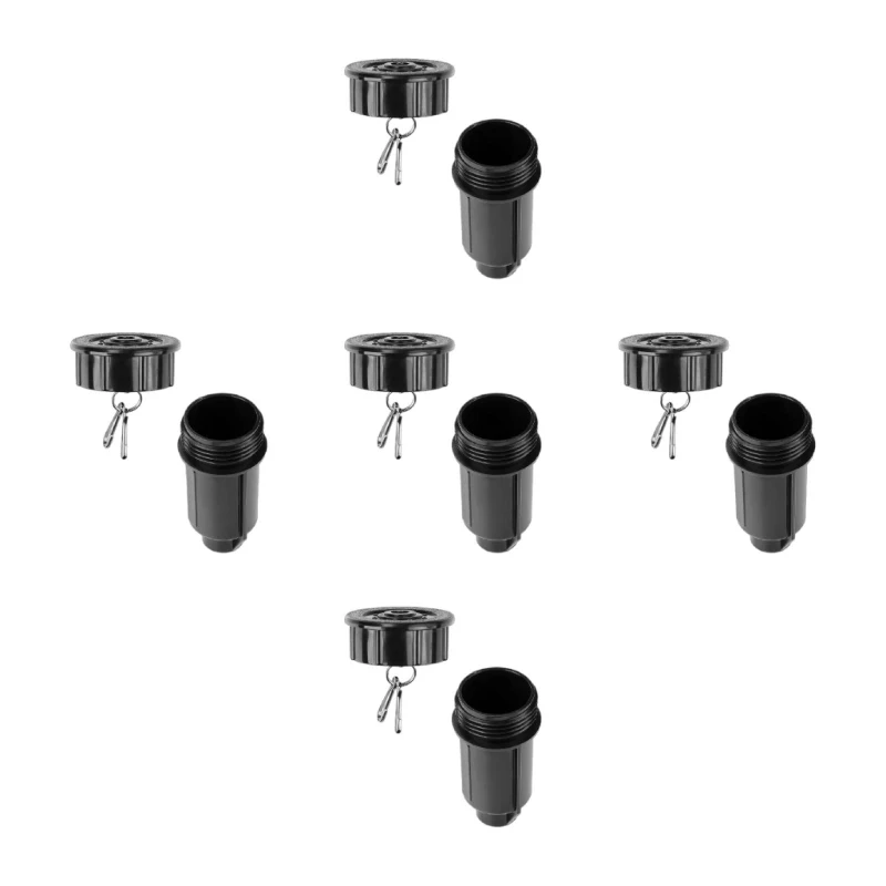 5Pcs Secret Storage BoxOutdoor Key Hiding Spot in a Sprinkler Head Design Impact-resistant and Waterproof Small Items DropShip