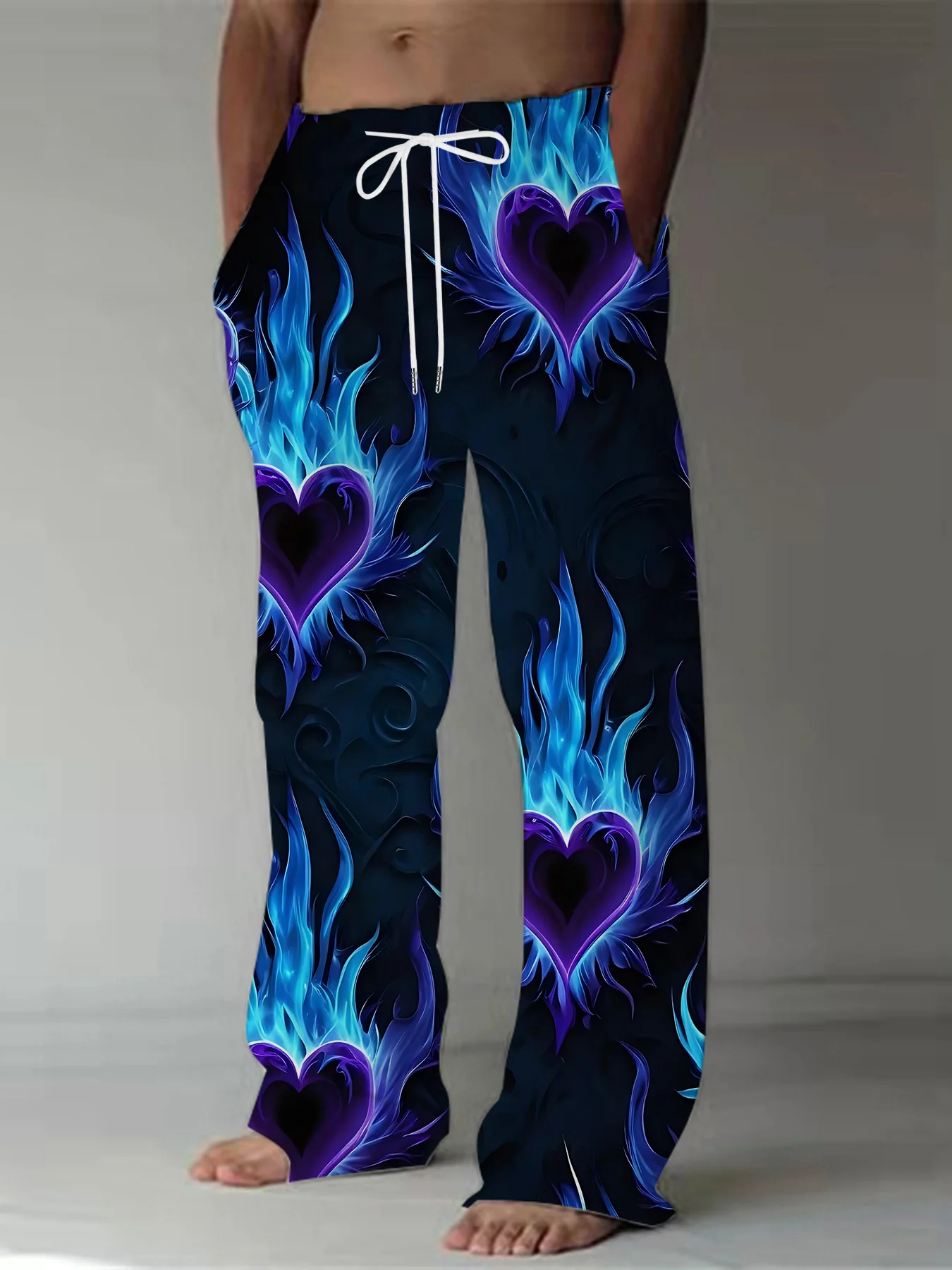 Nieuwe coole stijl Rainbow Melted Star all-over print 3D casual sport sneldrogende broek voor heren en dames op zomerstraten