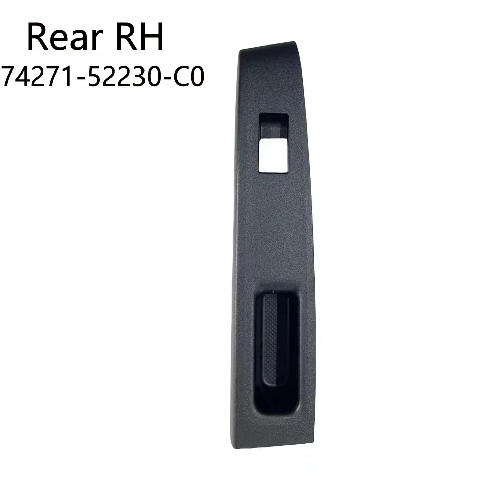 Rear Right Car Armrest Upper Panel 74271-52230-C0 For Toyota For Vitz For Yaris 2010-2014 Plastic Car-Window Switch Panel