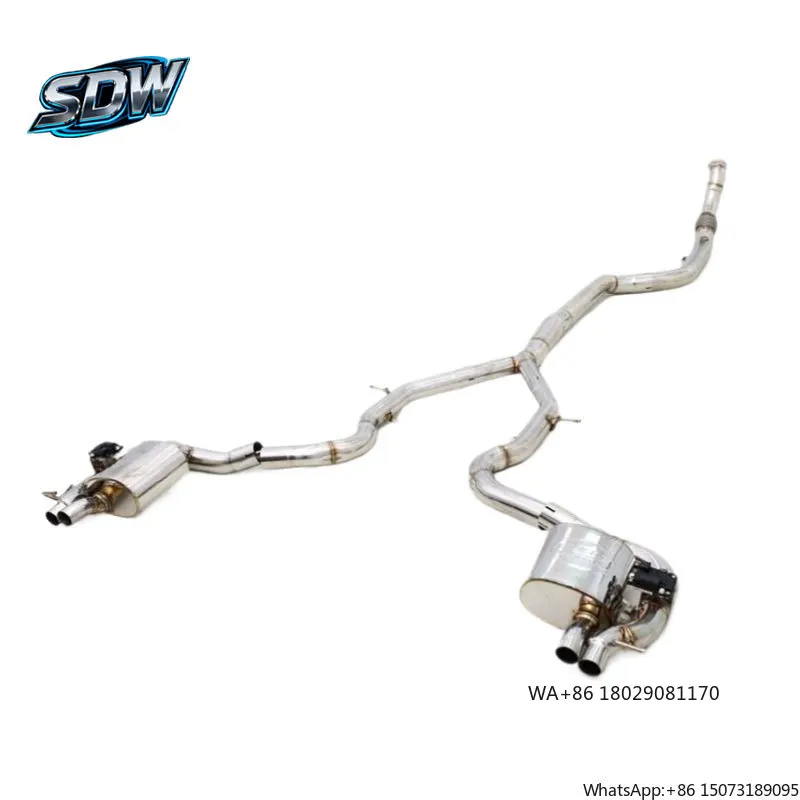 

Высококачественная выхлопная система Catback из нержавеющей стали для A200 C250 C300 E350 S450 GLA250 GLC300 GLE450 GLS450