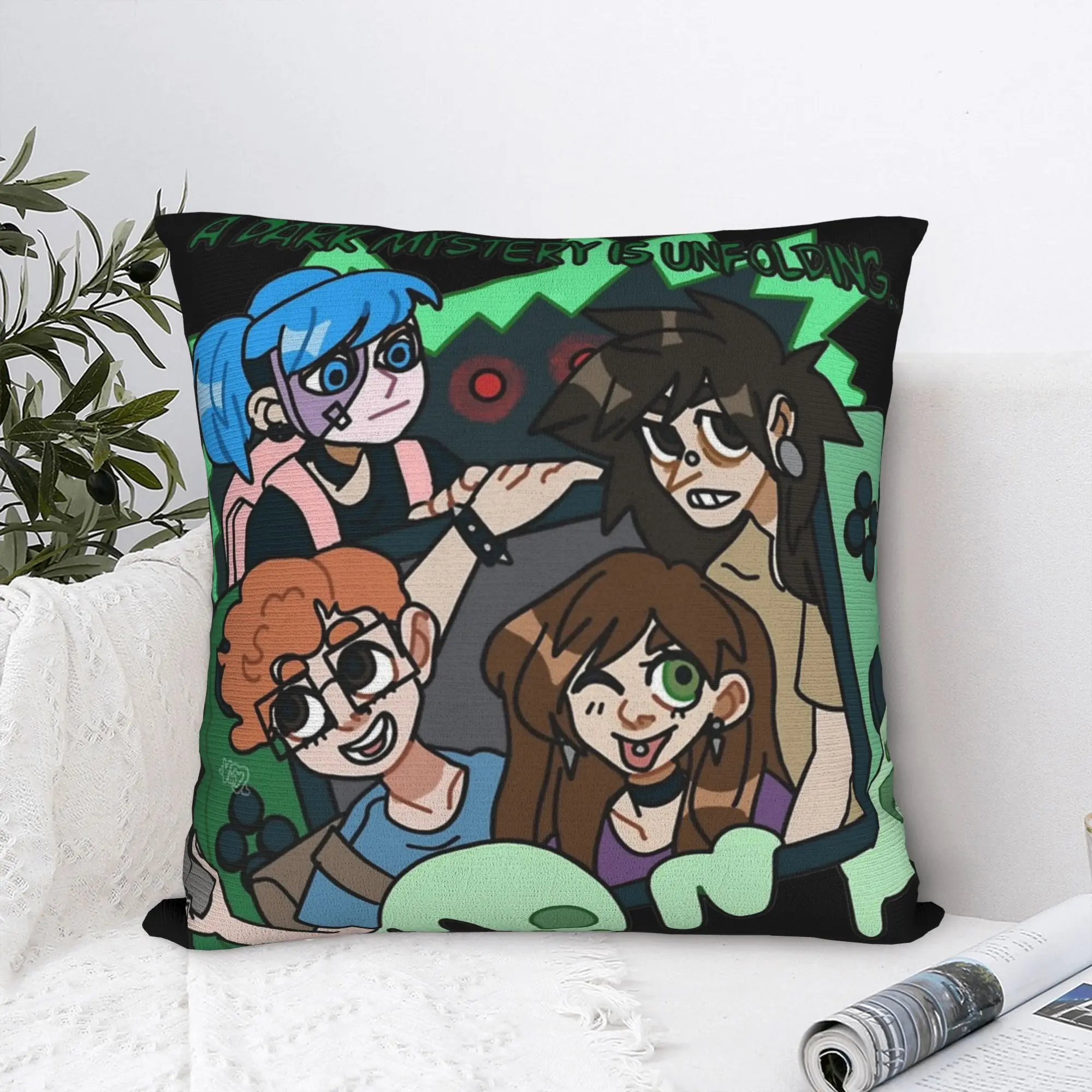 Sally Face Pillowcase Printing Polyester Cushion Cover Decor  Pillow Case Cover Home Drop Shipping 45*45cm