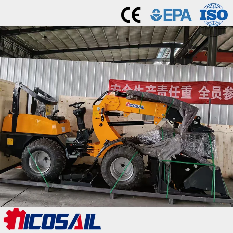 

Телескопический погрузчик KZL918 с сертификатом CE, для тяжелых работ в строительстве, садоводстве и сельском хозяйстве