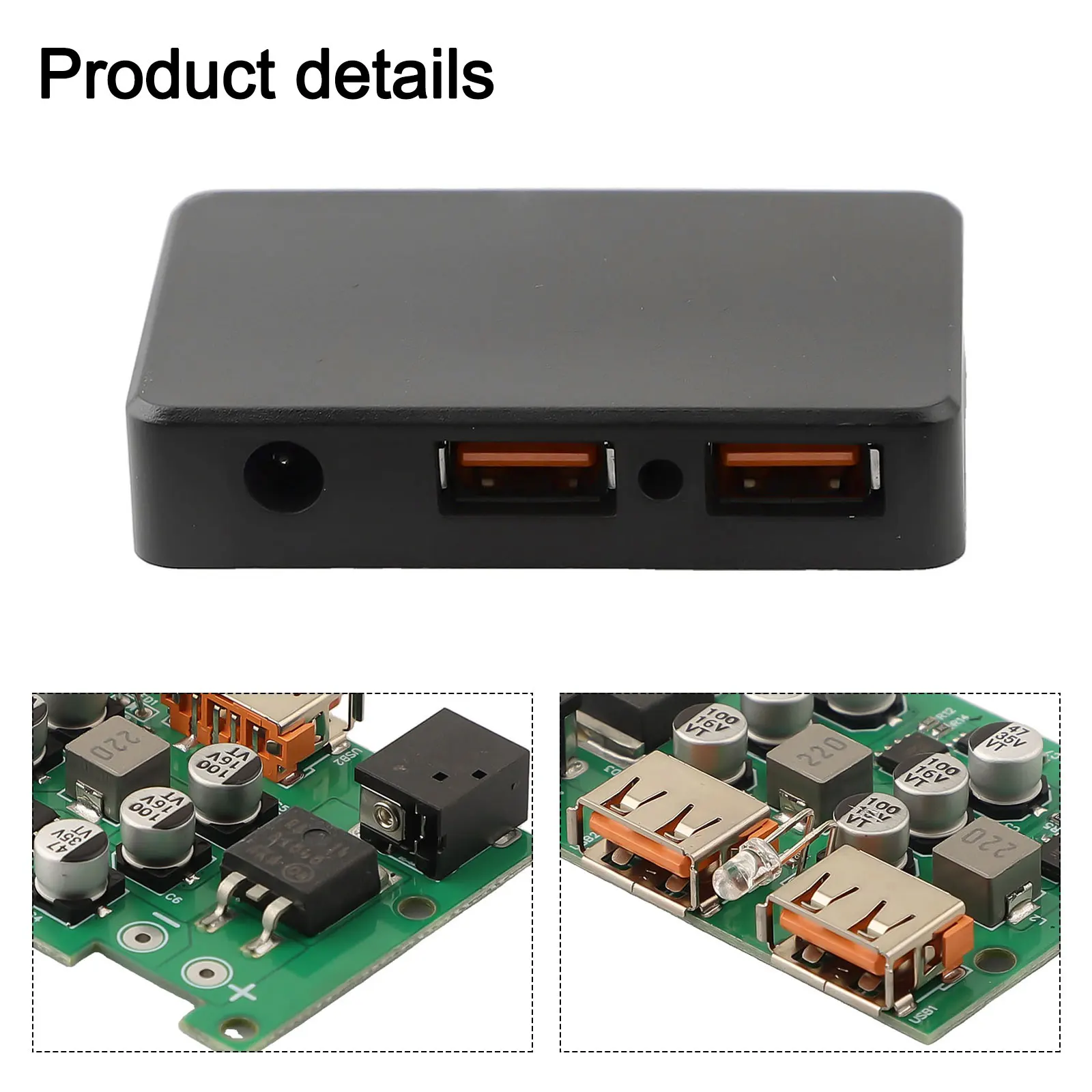 Solar Voltage Controller Dual USB Fast Charge Solar Controller Regulator For Mobile Phone Laptop Camera