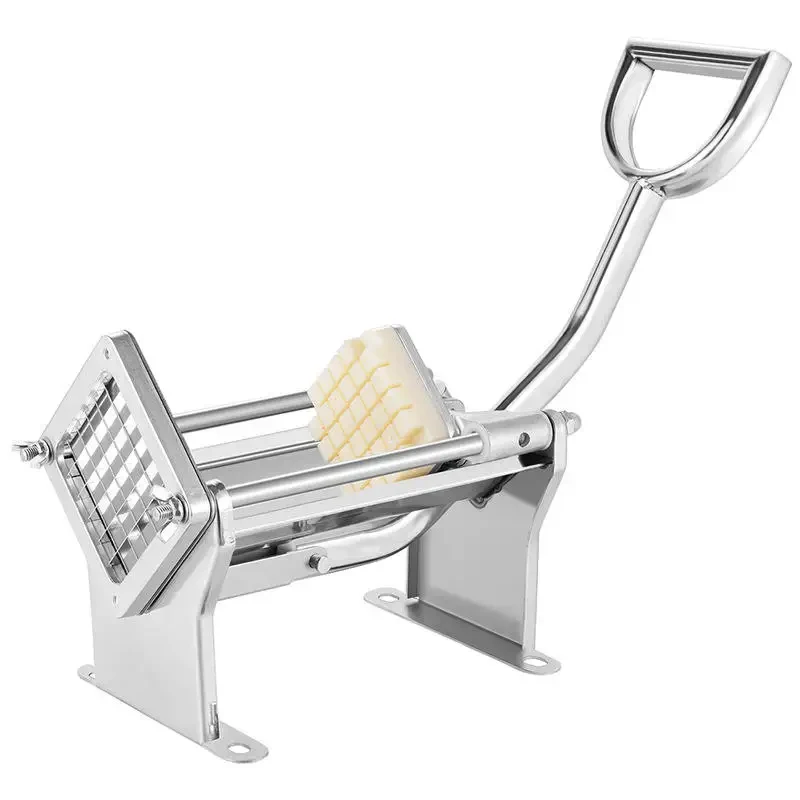 Commercial French Fri Making hine 04 Stainls Steel Potato and Carrot Cutter Manual Vegetle edder