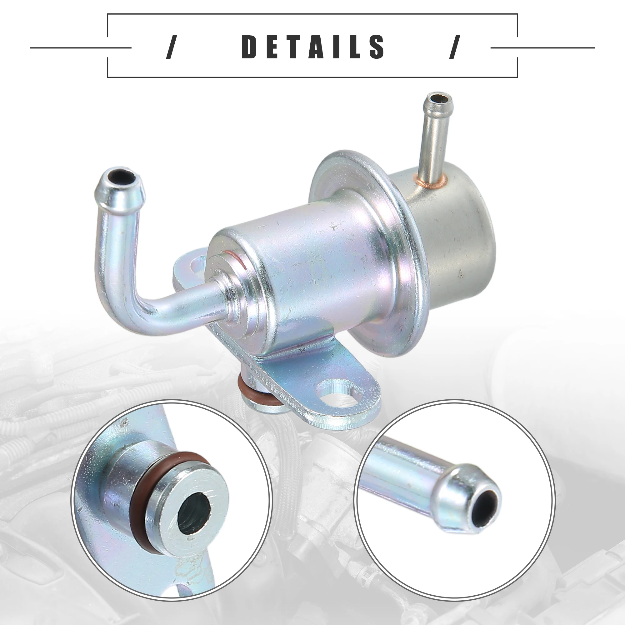 منظم ضغط حقن وقود السيارة UXCELL لدودج B250 1988-1991 رقم المعدن MD305927 #4