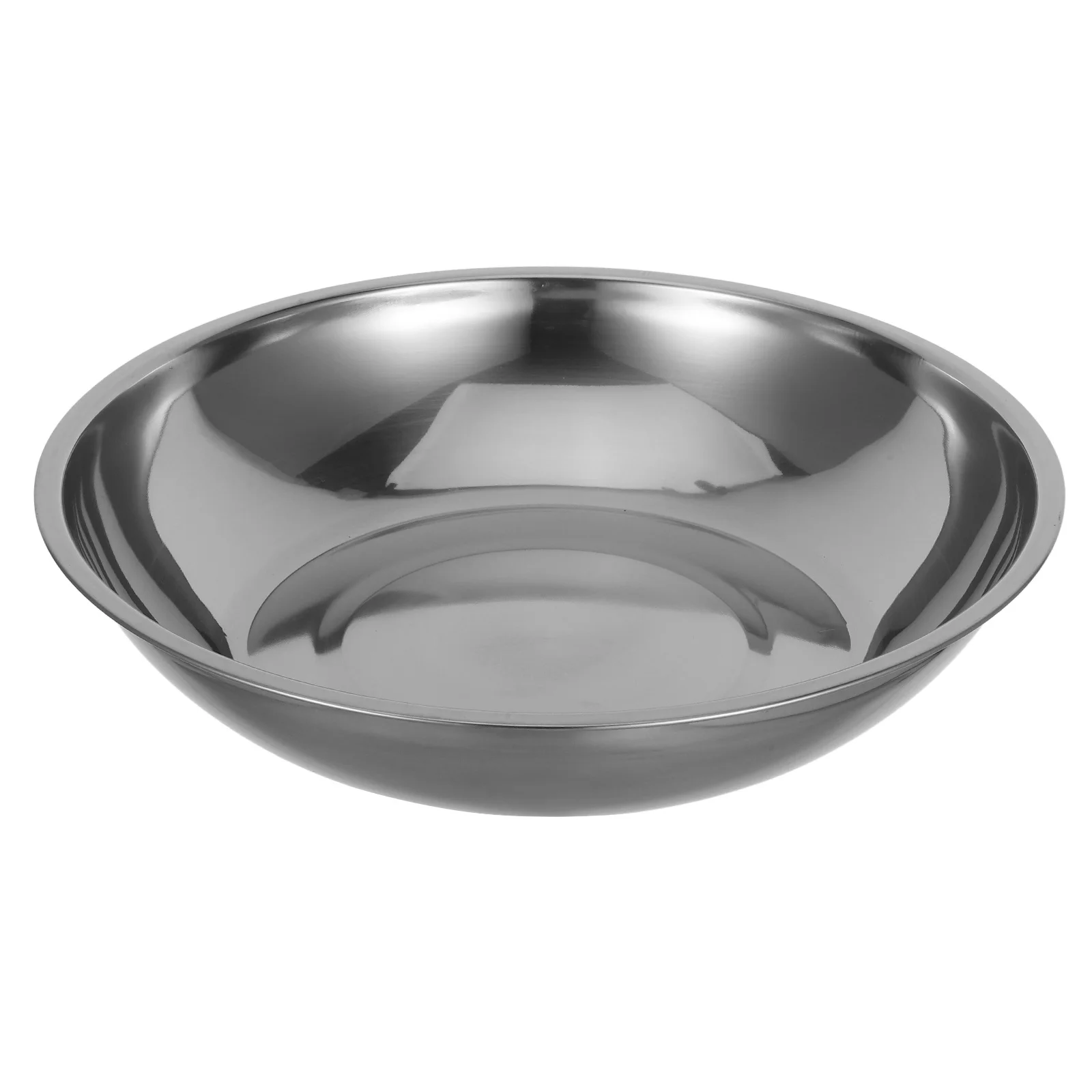 

25Cm Food Weighing Tray High Quality Stainless Steel Scale Pan Comfortable Use Easy Clean Baking Cooking Measuring Replacement