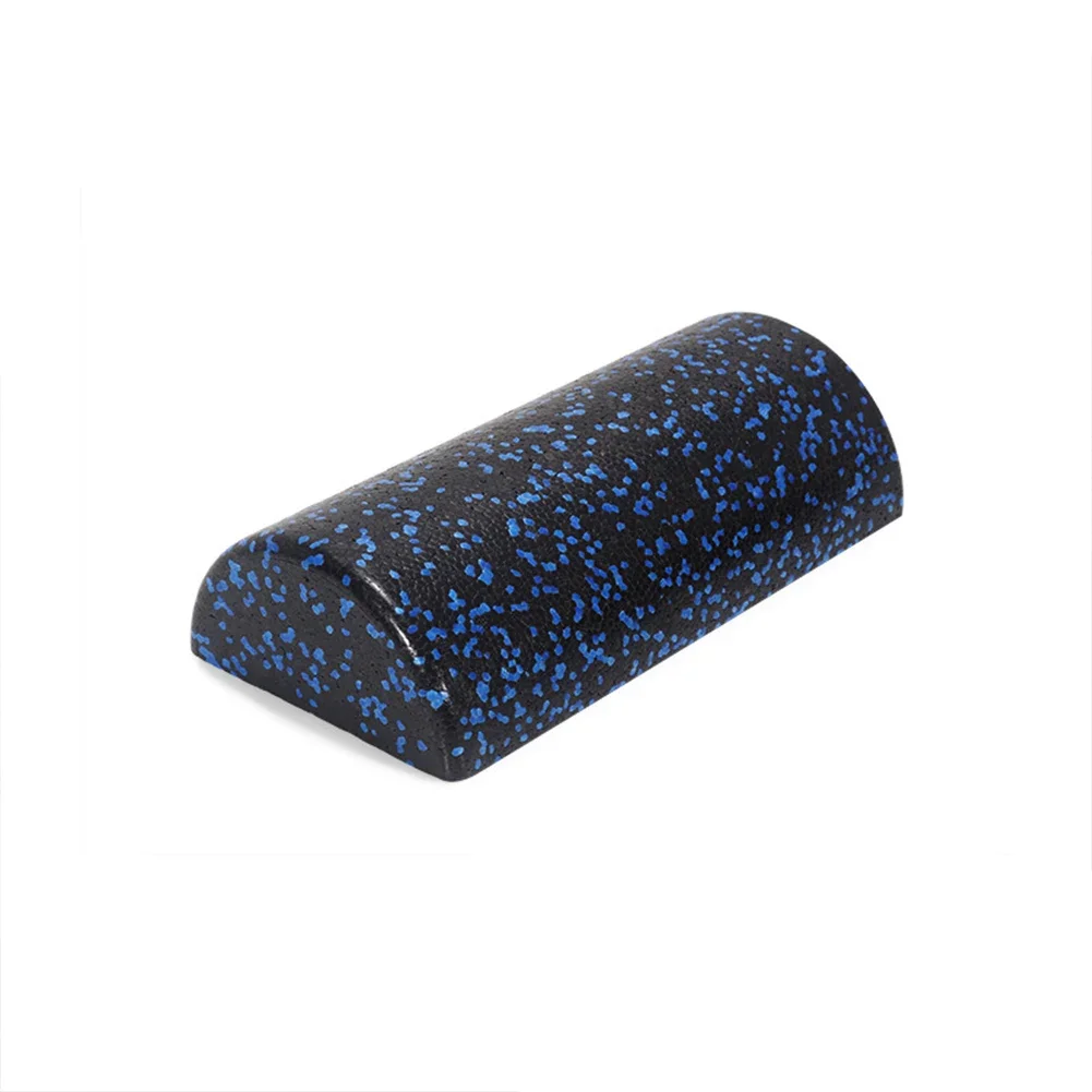Half-Round Yoga Roller Massage Roller High Density Semi-Circular Foam Roller 30cm Back Stretcher Multi-Function for Home Gym
