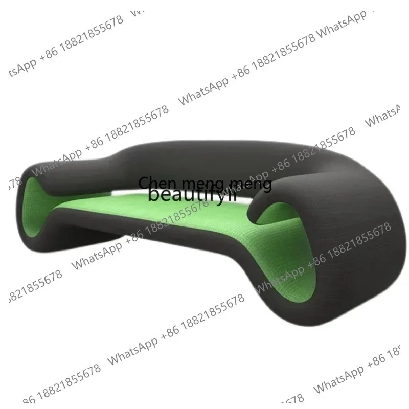 

LHX26 ss 26 Nordic Designer New Creative Shape Special-Shaped Curve Light Luxury Personality Multi-Person Hollowed Leisure Sofa