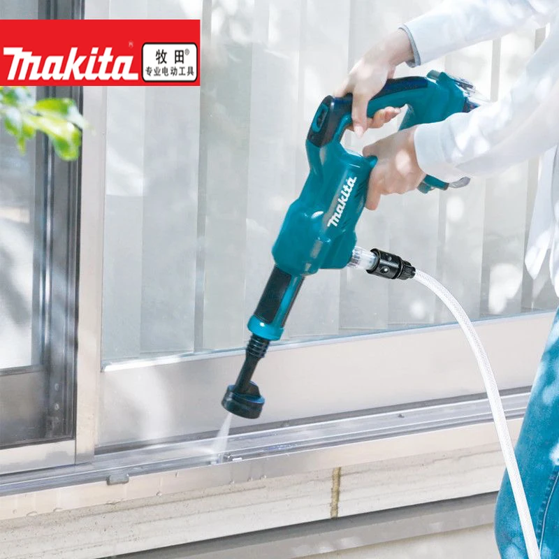 Makita 18V Machine de nettoyage Rechargeable DHW180 batterie au Lithium sans fil pistolet à eau domestique extérieur outil de lavage de voiture portatif ? Makita 18V Machine de nettoyage Rechargeable DHW180 batterie au Lithium sans fil pistolet à eau domestique extérieur outil de lavage de voiture portatif ?