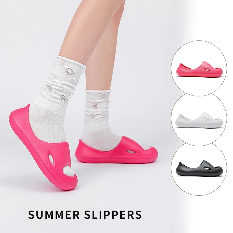 2023 Women Driver Shoes  Casual Clogs Summer Slip On Breathable Beach Sandals Valentine Slippers Ladies Home Shoes For Unisex