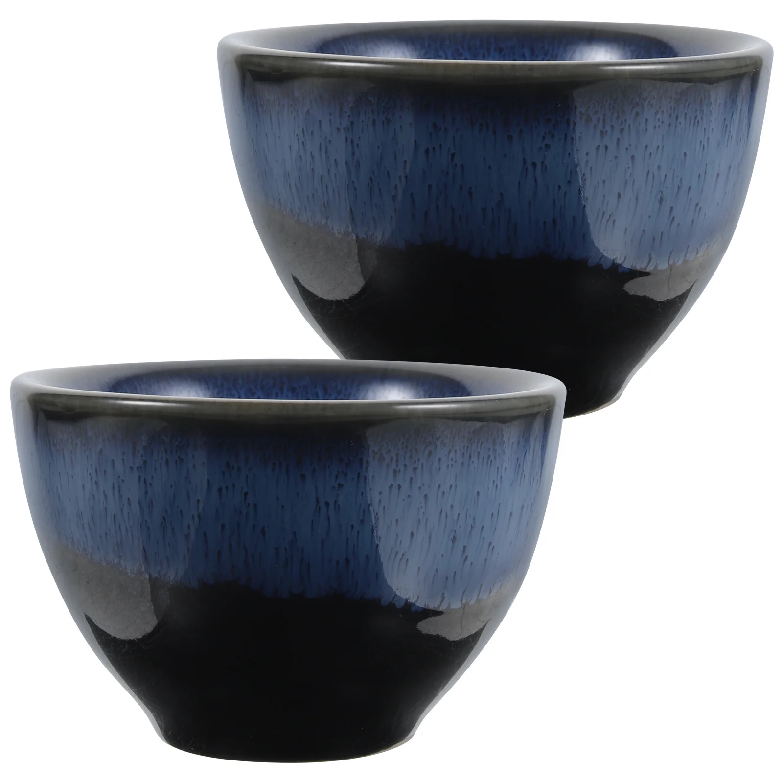 

2Pcs Japanese Style Sake Cups Small Ceramic Wine Glasses Smooth Comfortable for Special Occasions Ceramics Bowl Cup