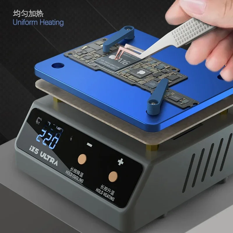 Ultra Universal Preheating Station Layered Heating Platform For Phone Motherboard Glue Removal Dot Matrix Repair