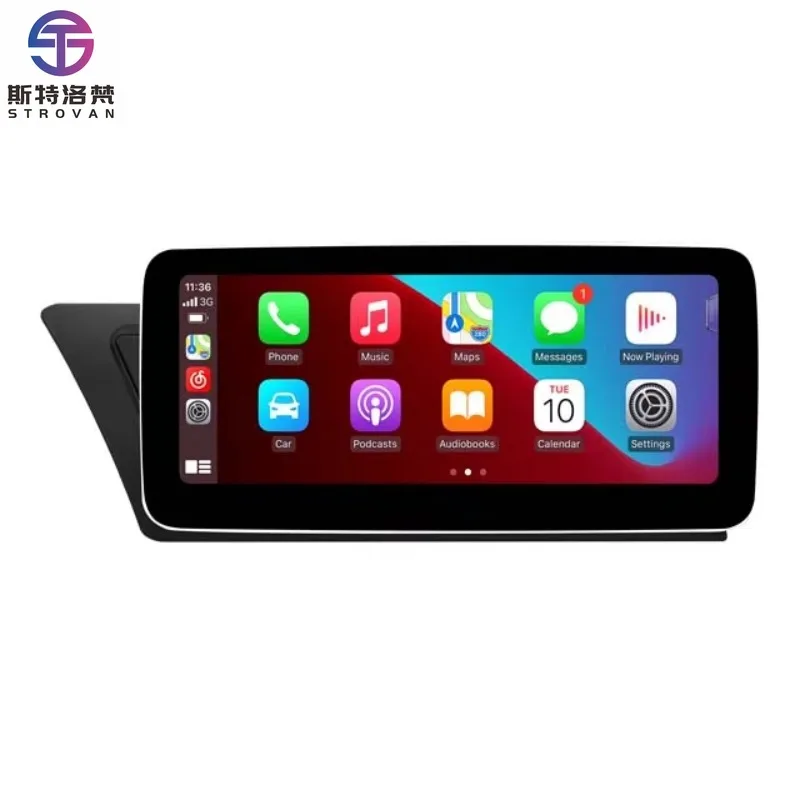 

STLF CLRAK For A4L A5 2007-2016 Original Car Screen Upgrade to Large Screen Navigation with CarPlay Android OS