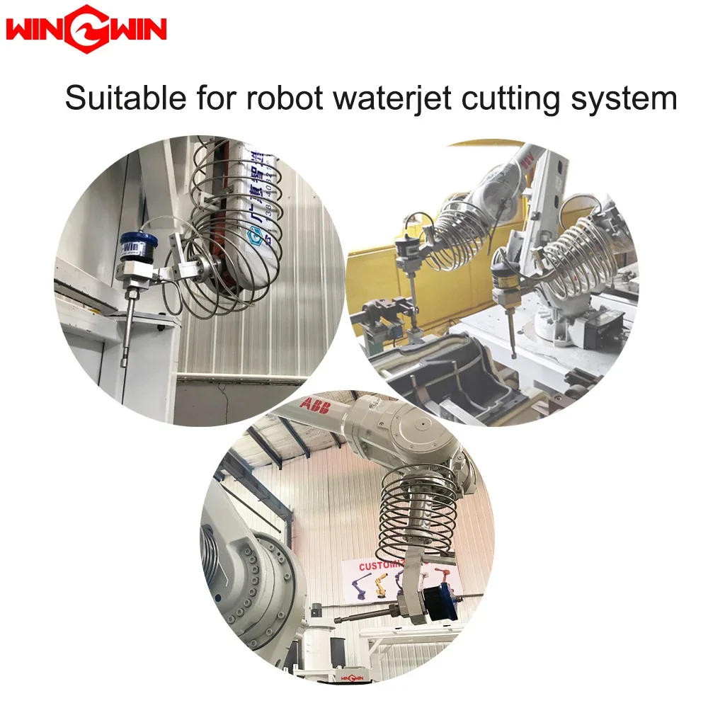 Robot Water Jet Cutting Machine Cutting Head