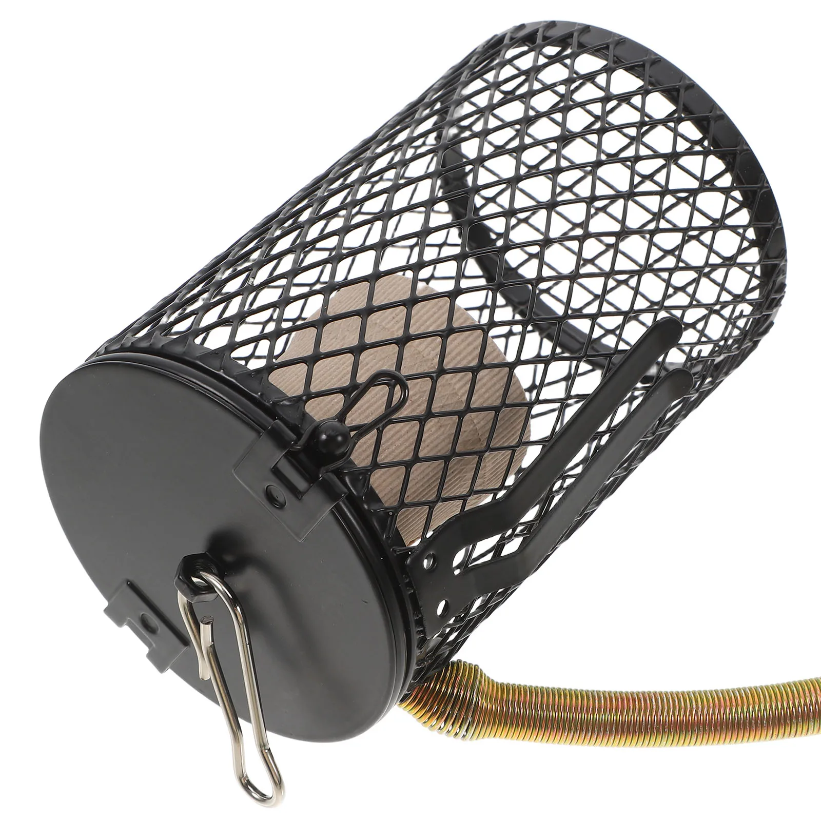 

Reptile Thermal Lampshade Black Iron Cage Pet Heater Anti Scald Net Safety Guard Bird Warmer Reptile Light Usa Plug