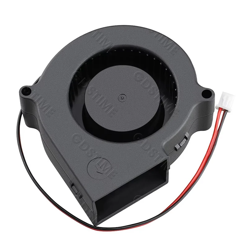 Gdstime تيار مستمر مروحة نفخ 75x75x30 مللي متر 5 فولت 12 فولت 24 فولت 7 سنتيمتر 7530 الطرد المركزي شعاعي مروحة المزدوج الكرة تحمل USB تدفق التبريد مروحة تبريد الهواء