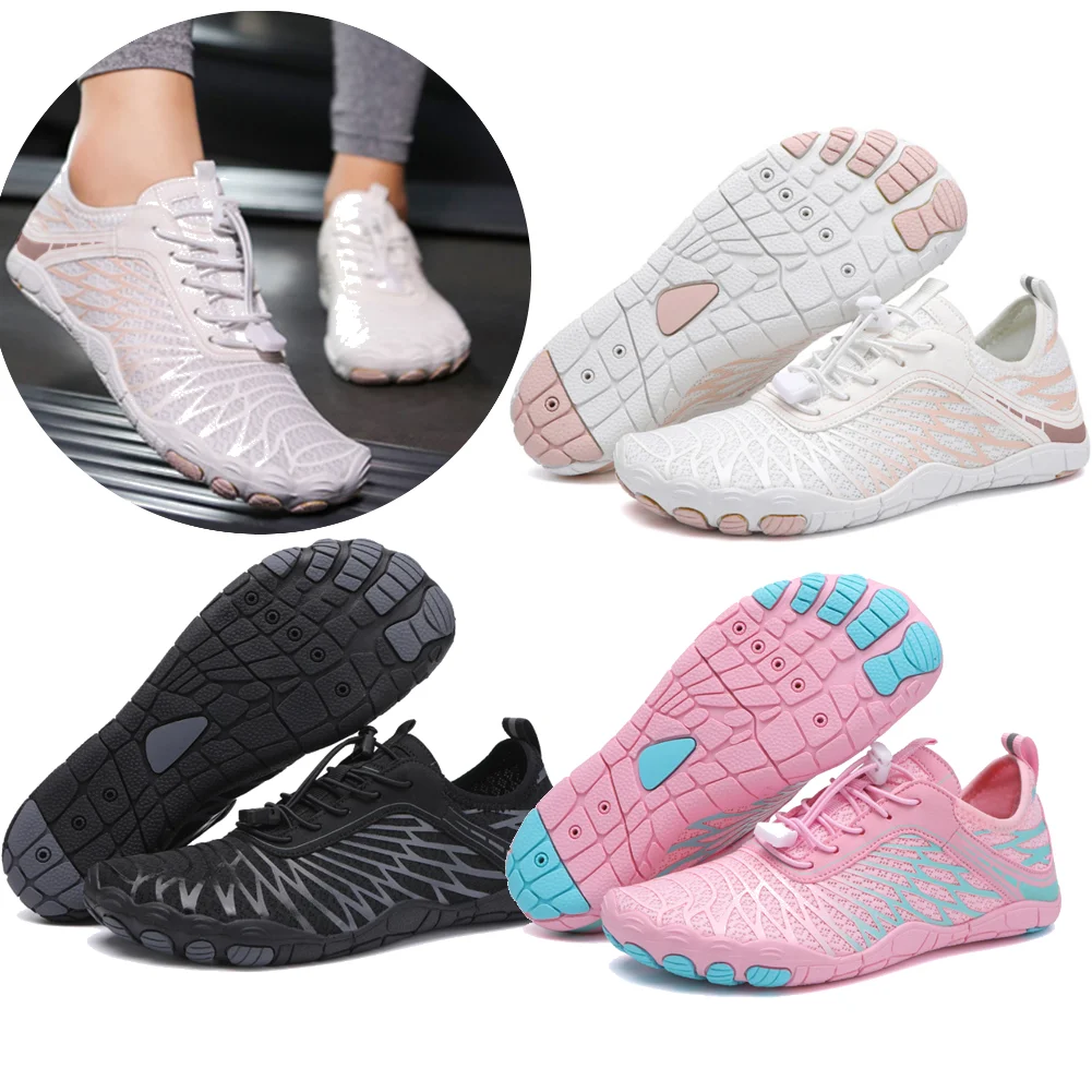 Wading Sneaker Non-slip Trekking Wading Shoes Quick Dry Running Shoes Breathable Wear-resistant Outdoor Supplies for Lake Hiking