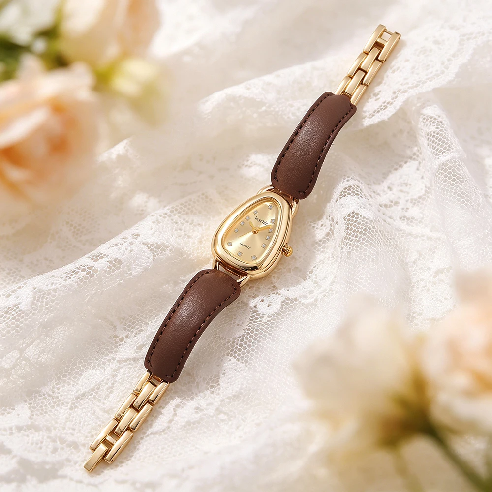 1Pc New Women's Quartz Watch - Gift And Exquisite Combination - Suitable For All Holiday Occasions