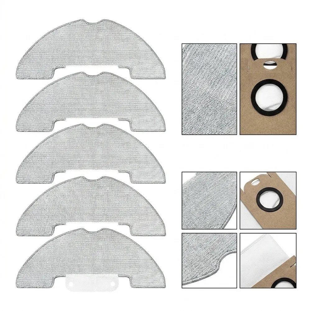 For Bagote BL20 for Pro Microfiber for Cleaning Pad Dust Bag Kit For Sparkling Clean Floors High Efficiency Dust Collection Bags