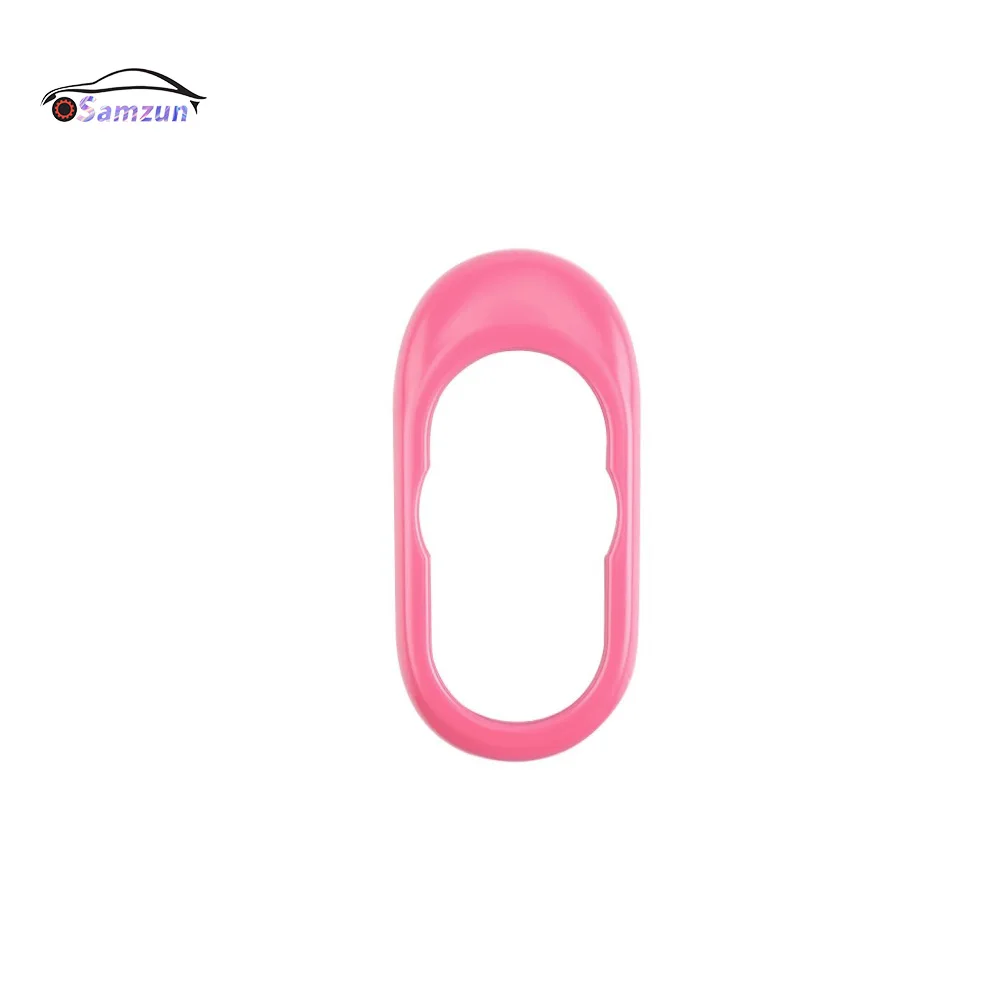 For MINI Cooper F55 F56 F57 Car Acccessories Media Knob Cover Multimedia Button Case Multi Media Control Center Console Sticker image 3