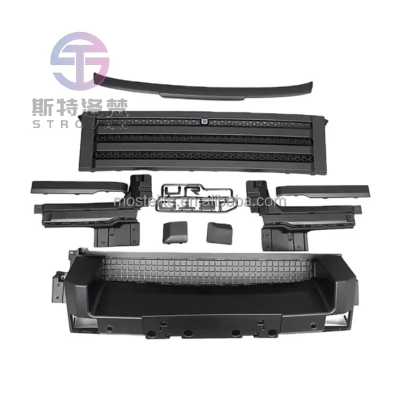 

STLF New Design Exterior Accessories ABS Upgrade Black Knight Front Grille for Chery Jetour T2 Accessories