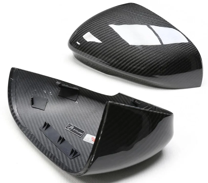 

For Jaguar XE XE LXF XFL XK XJL I-PACE Rearview Mirror Cover Carbon Fiber Side Mirror Cover Cap Replacement Exterior Accessories