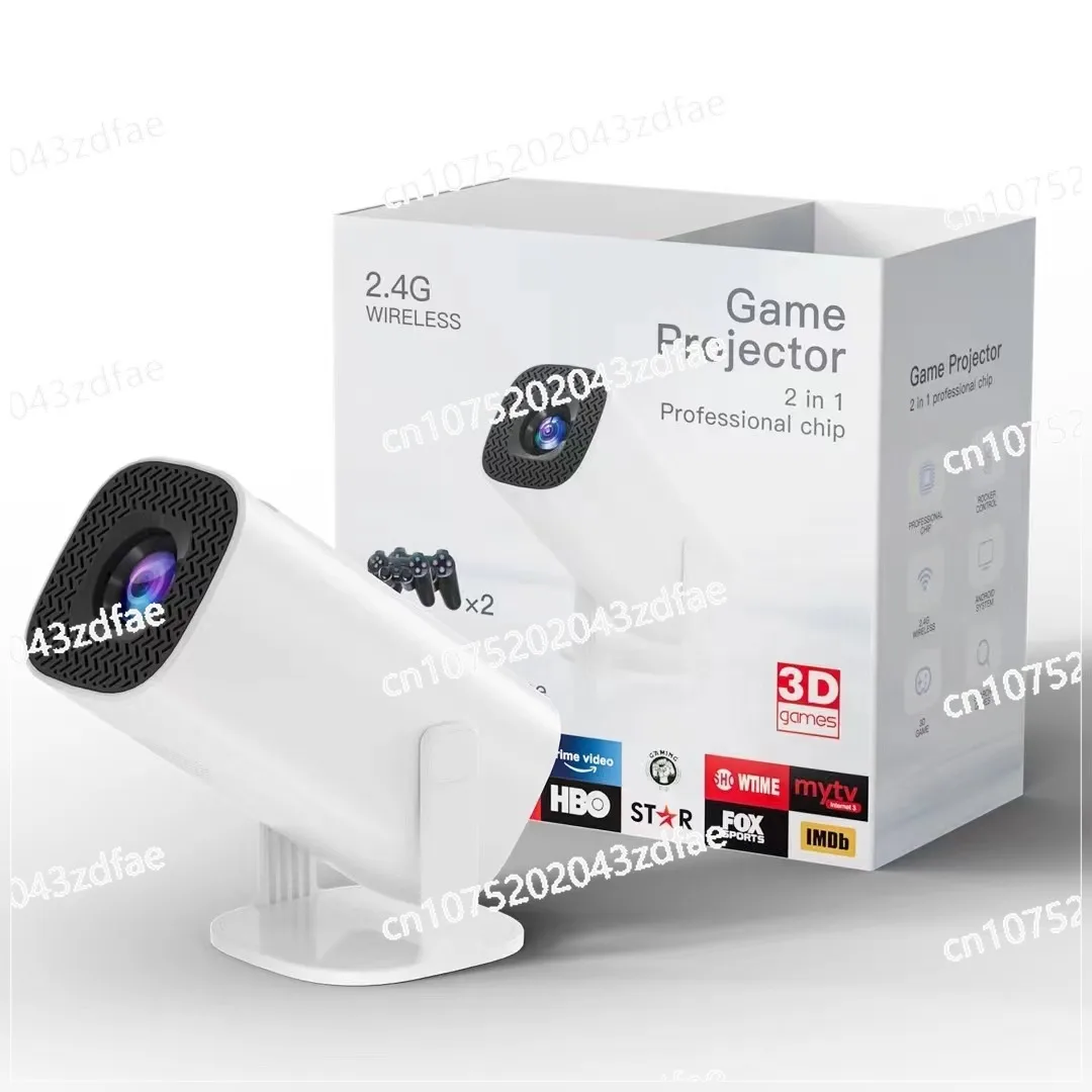 Game Projector P30MAX Mini Home 4K Dual WIFI Portable