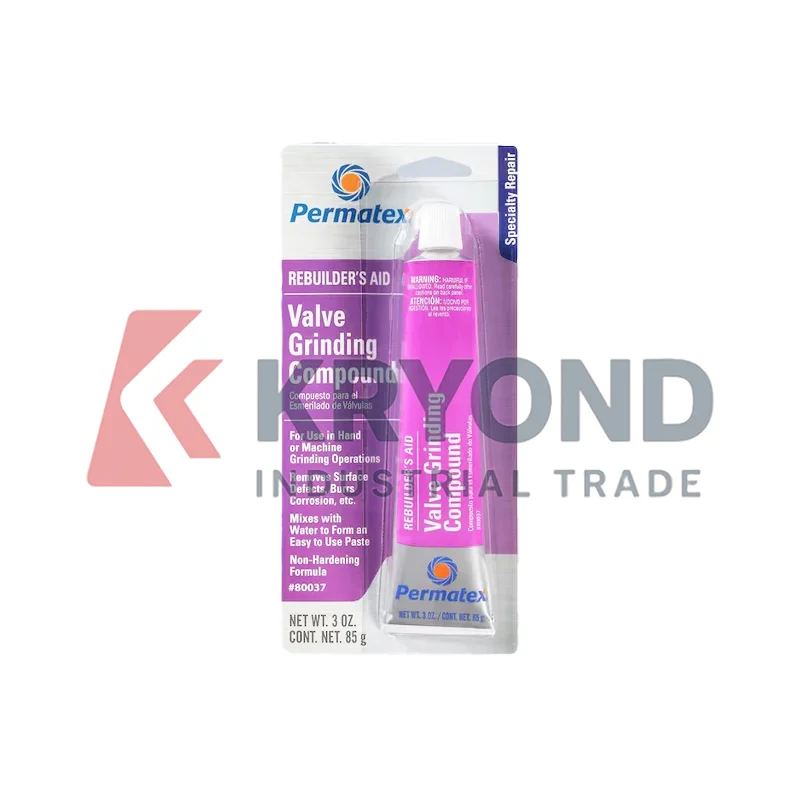 مجمع طحن صمام بيرماتكس 80037 85 جرام معجون اللف المائي لمقعد صمام المحرك تشطيب وإصلاح السطح المعدني #2
