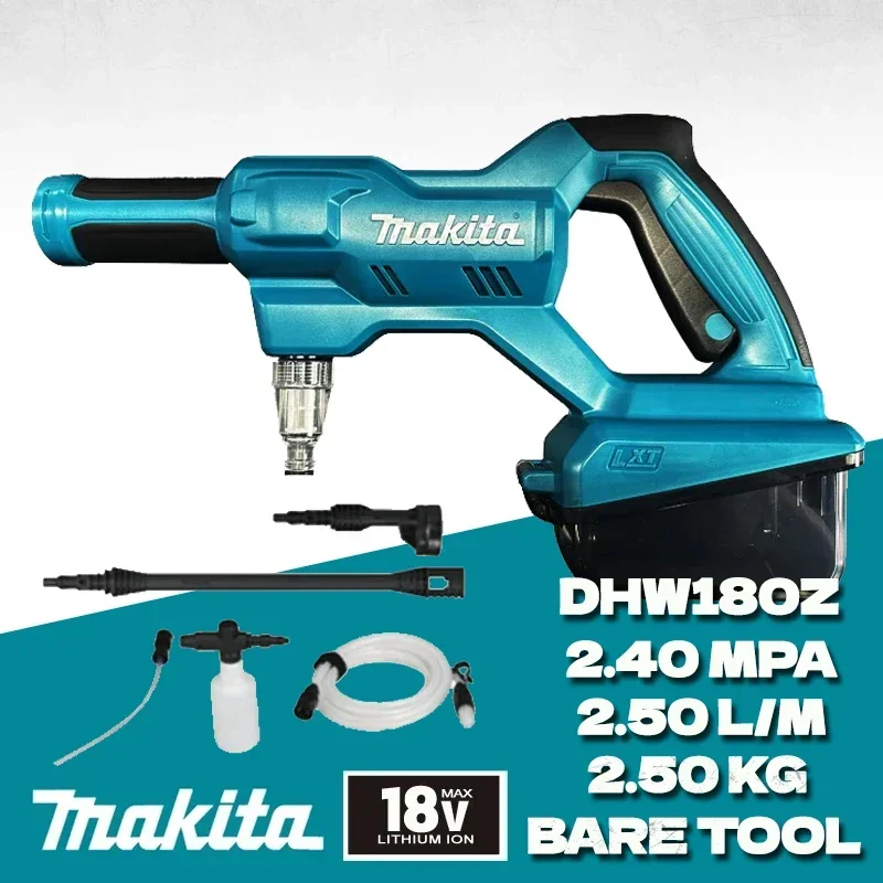 Makita DHW180Z Cordless Washer 18V Lithium Tools Cleaning Family Edition Efficient Clean MAKITA Power Tools DHW180Z01