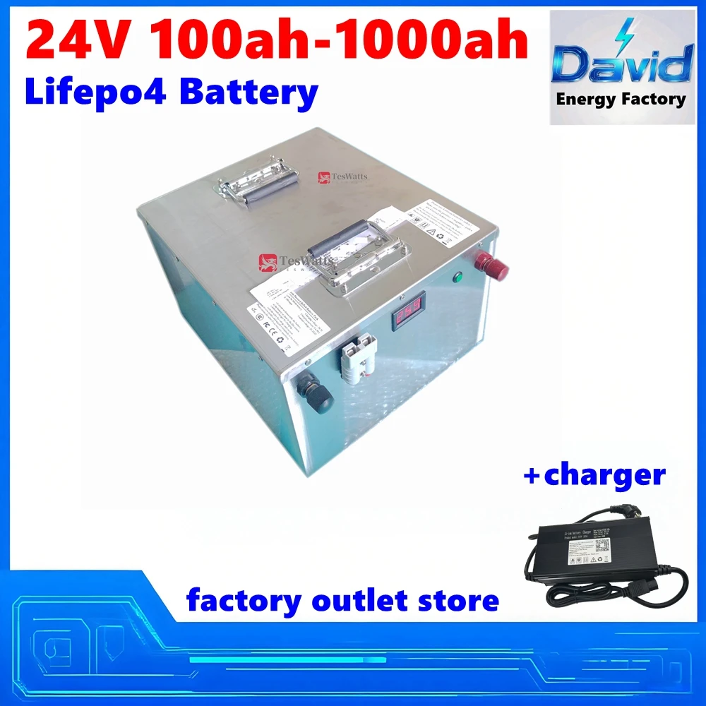 بطارية ليثيوم فوسفات الحديد 24 فولت 100-1000 أمبير في الساعة: مصدر طاقة احتياطي RV/يخت/مصدر طاقة احتياطي، يتكيف سلس مع سيناريوهات متعددة #1